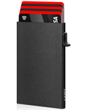 Card Holder Wallet, Credit Card Holder RFID Blocking, Minimalist Pop Up Wallet, Aluminum Slim Metal Wallet for Men & Women