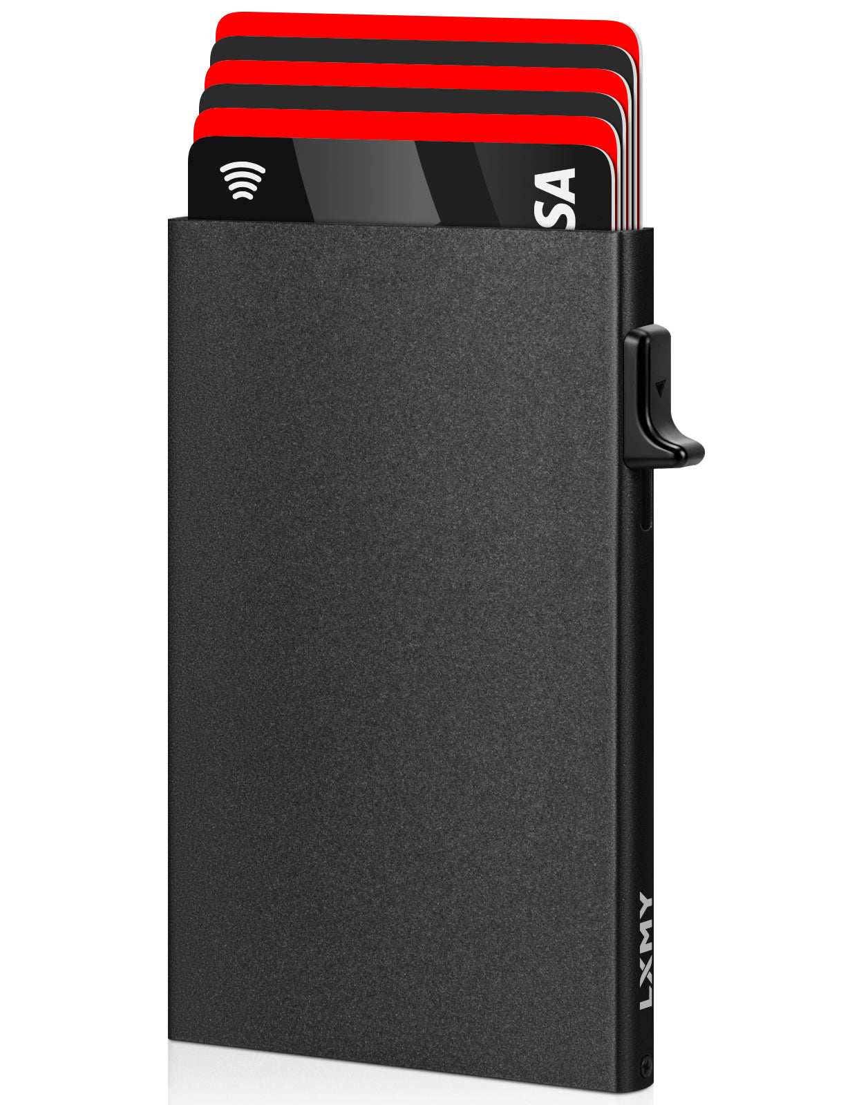 Card Holder Wallet, Credit Card Holder RFID Blocking, Minimalist Pop Up Wallet, Aluminum Slim Metal Wallet for Men & Women